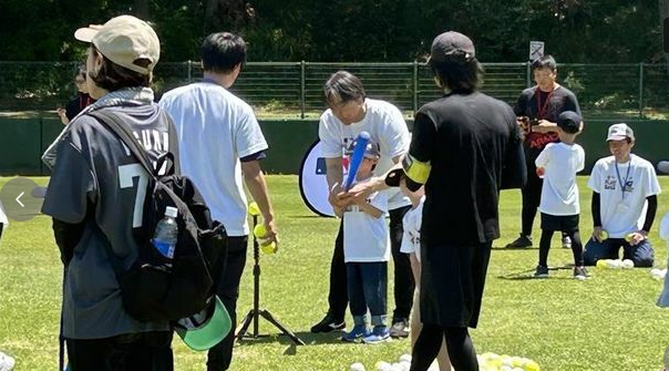 息子の名前は明かさないものの子供好きな松井秀喜さん